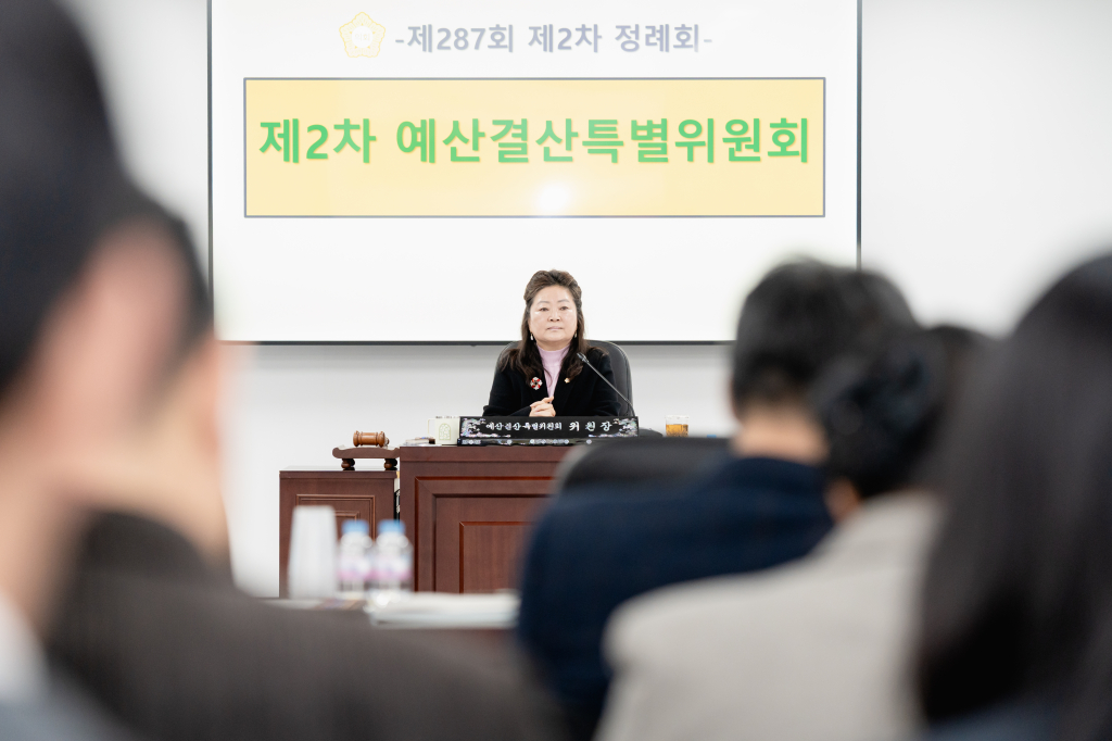 제287회 제2차 정례회 제2차 예산결산특별위원회 이미지(3)