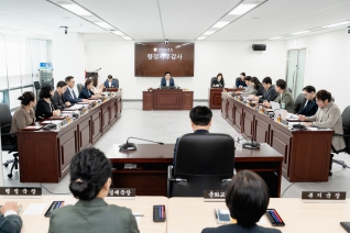 행정사무감사 7일차 강평
